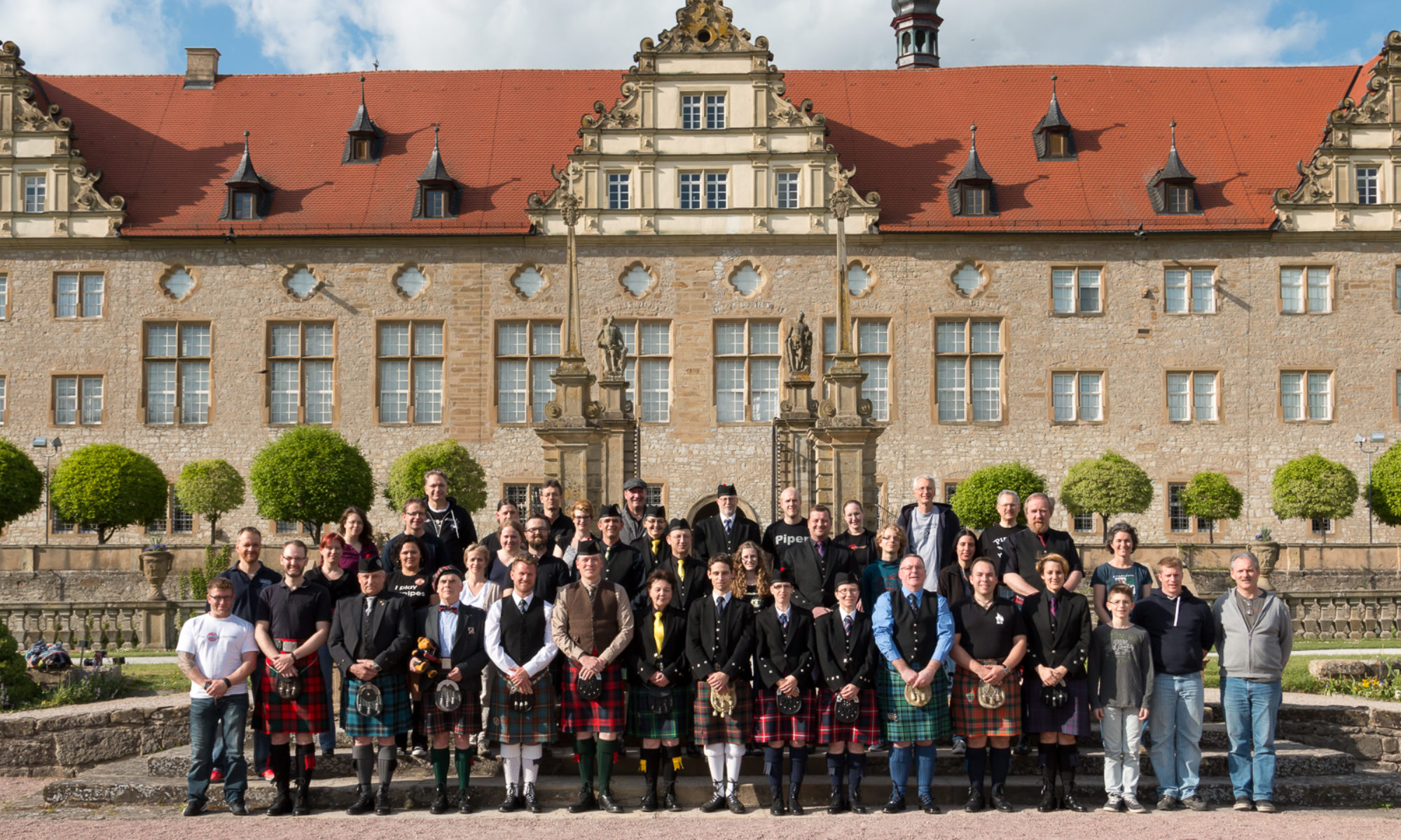 Piping und Drumming School auf Schloss Weikersheim